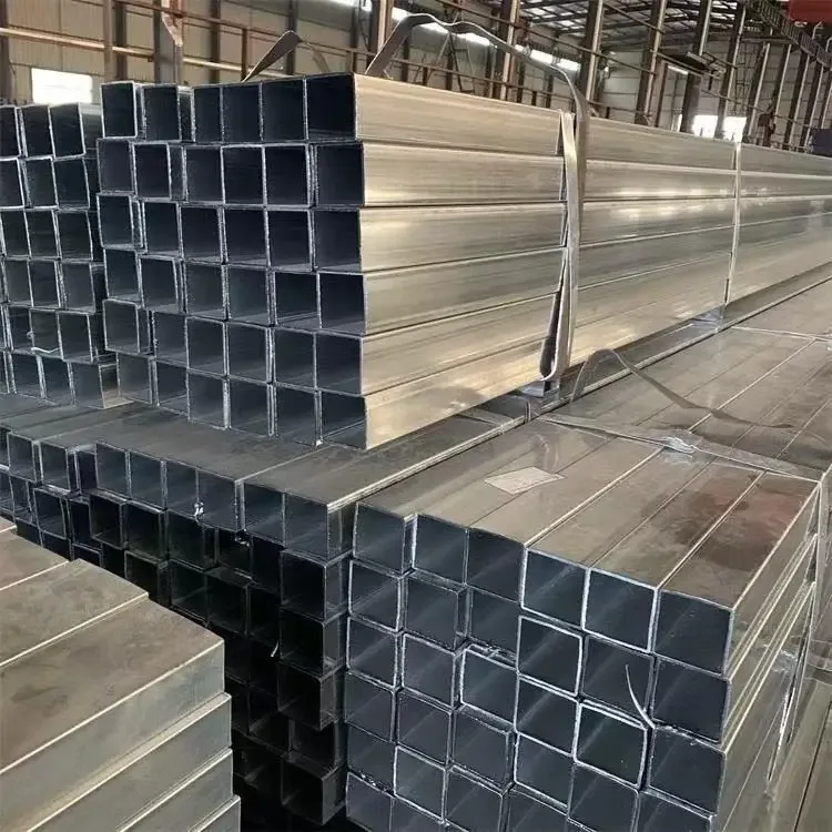 Q235B Q345B Galvanized Welded Square Rectangular Steel Tube Factory Direct - Image 6