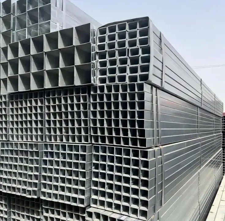 Q235B Q345B Galvanized Welded Square Rectangular Steel Tube Factory Direct - Image 2