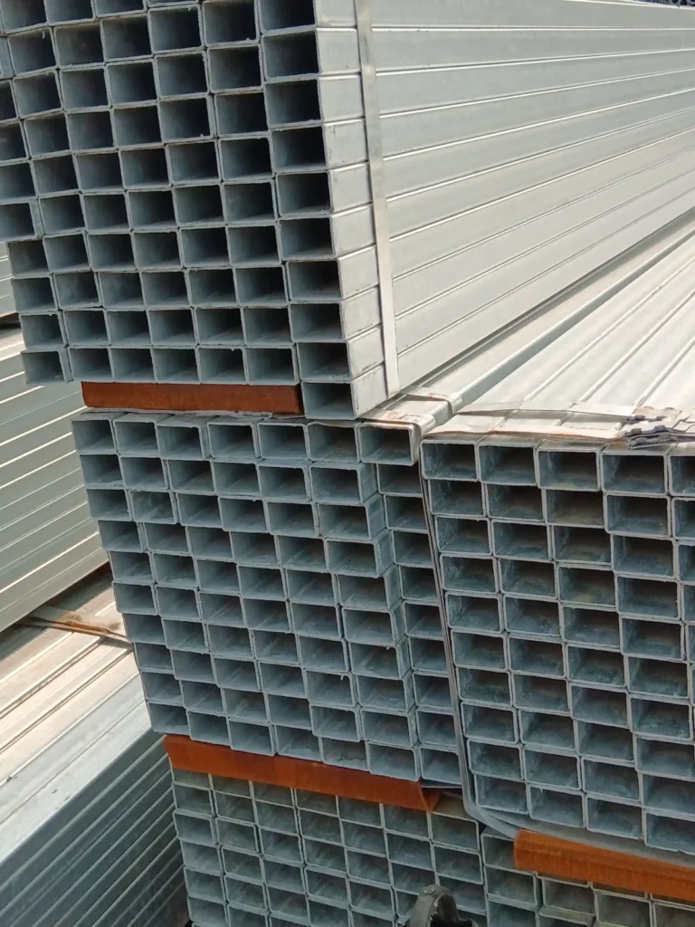 Q235B Q345B Galvanized Welded Square Rectangular Steel Tube Supplier