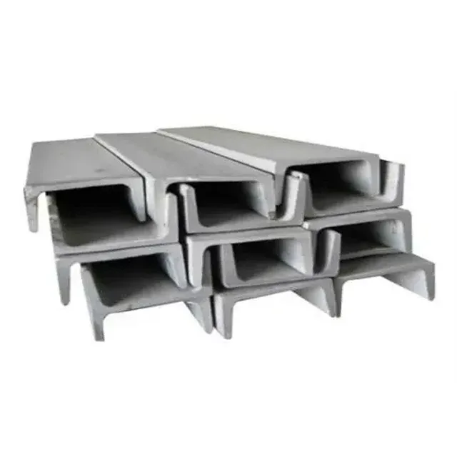 Q235B Q345B Hot Rolled Galvanized U Channel Steel 3-24mm Factory Supplier