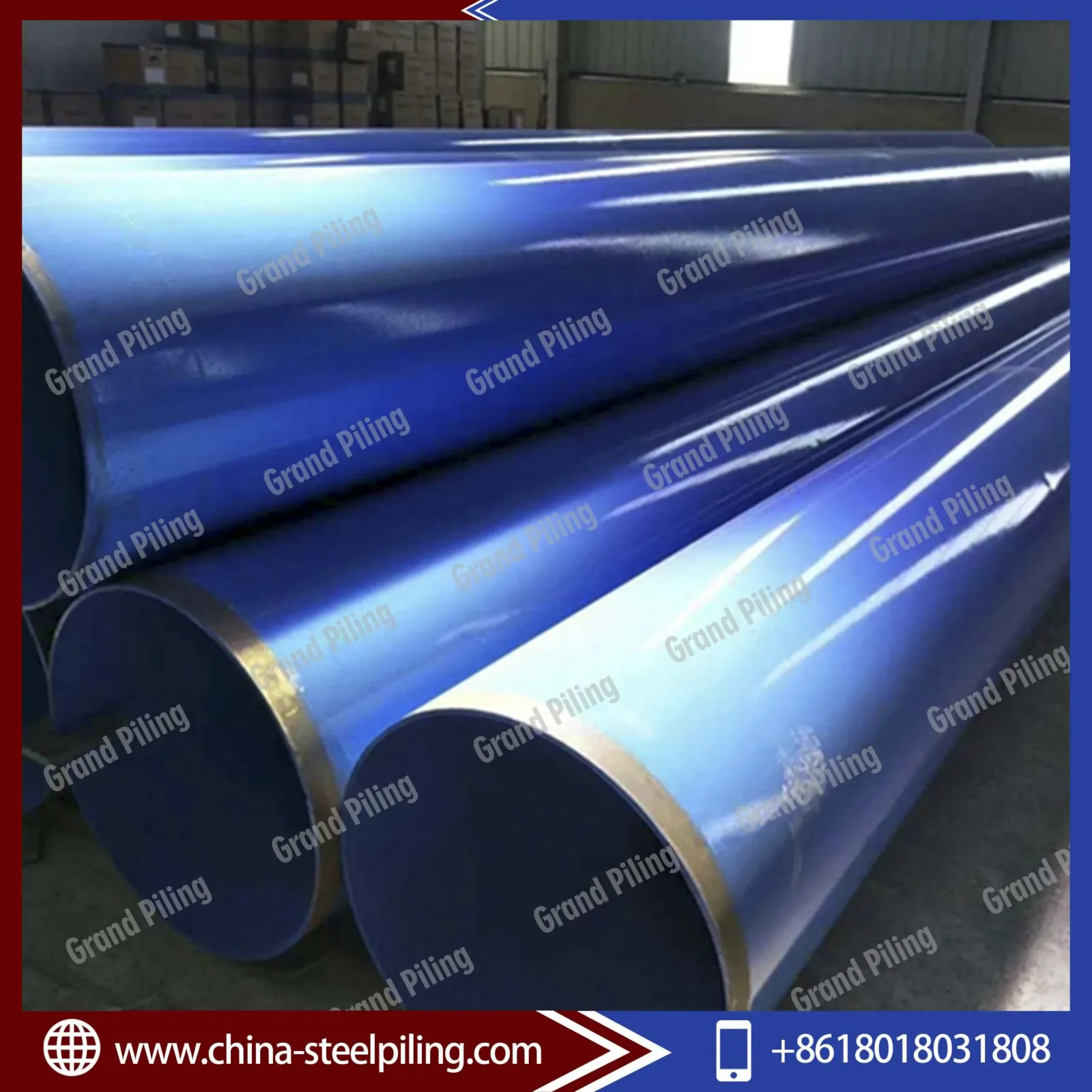 Q235B Q345B JCOE Welded Steel Pipe Pile OD 325-5500mm Supplier - Image 6