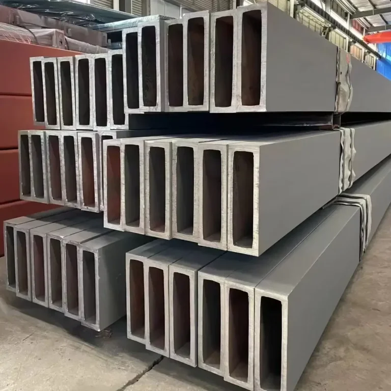 Q235B Q345B Sharp Corner Square Rectangular Steel Tube Supplier