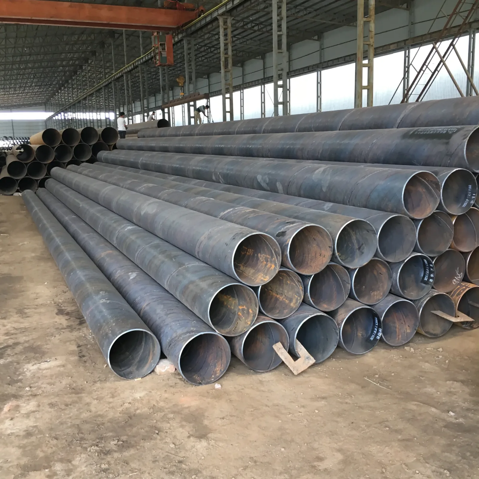 Q235B Q345B SSAW Spiral Welded Steel Pipe OD 219-4064mm Factory Direct Supplier - Image 5