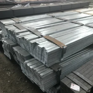 Q235B Q355B Hot Dip Galvanized Flat Steel Bar Custom Sizes Factory Supplier