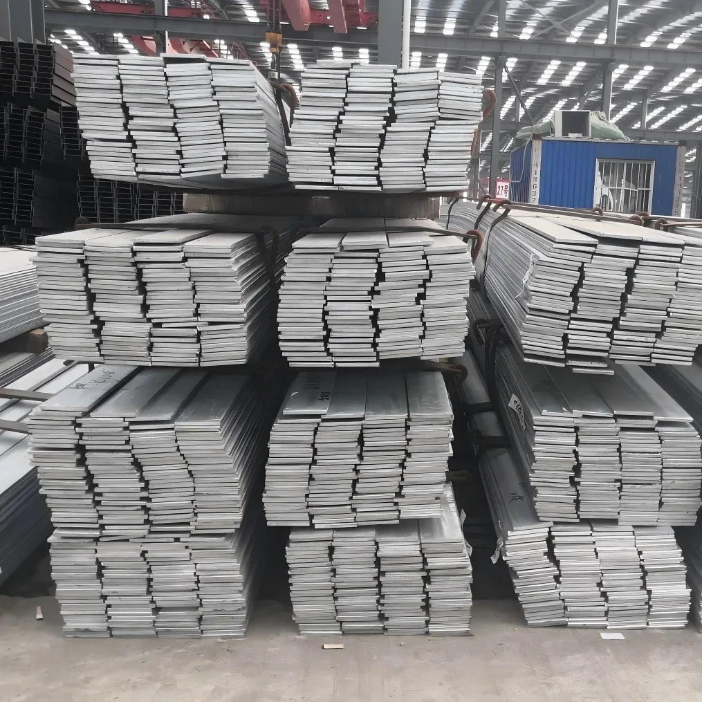 Q235B Q355B Hot Dip Galvanized Flat Steel Bar Custom Sizes Factory Supplier - Image 2