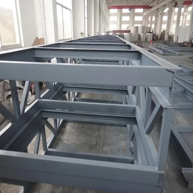 Q235B Q355B S355JR Fabricated Steel Structure Components Manufacturer