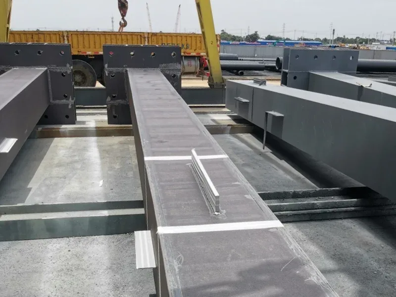 Q235B Q355B S355JR Fabricated Steel Structure Components Manufacturer - Image 3