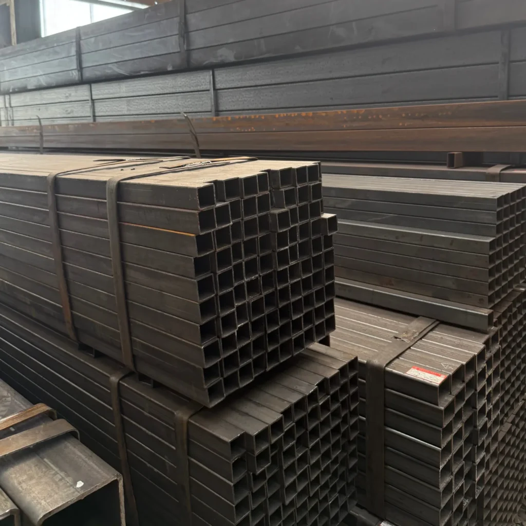 Q345B ERW Welded Square Steel Tube 110x110mm Cold Rolled Factory Supplier