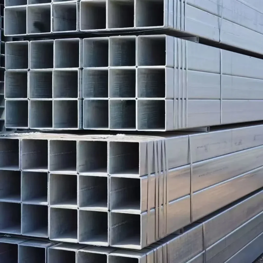 S235 S275 Galvanized Square Rectangular Steel Tube Factory Direct