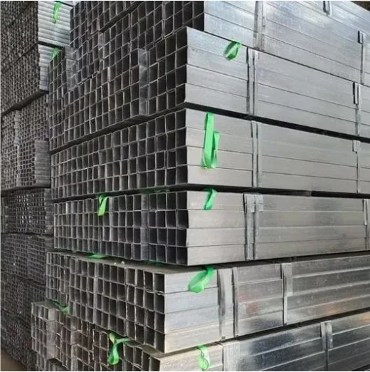 S235 S355 ASTM A500 Galvanized Square Rectangular Steel Tube Factory Direct