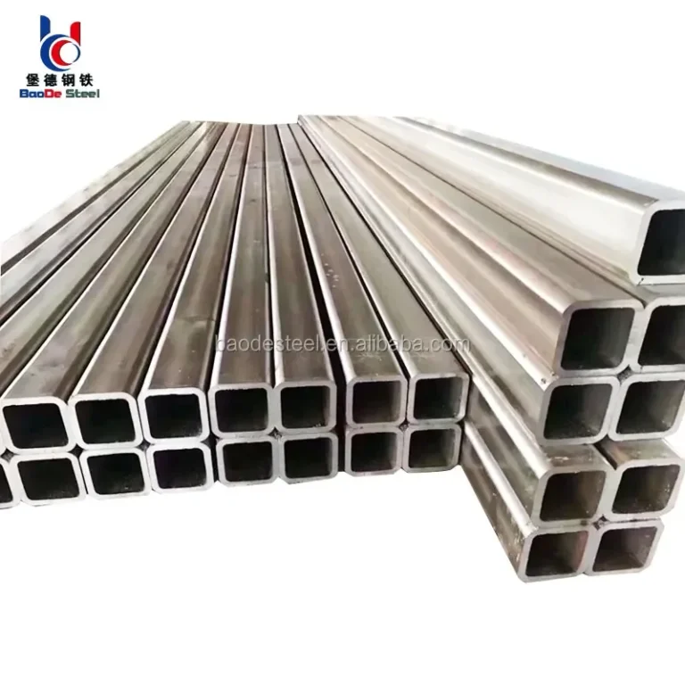 S235 S355 Galvanized Square Steel Tube 19-800mm ASTM A500 Supplier