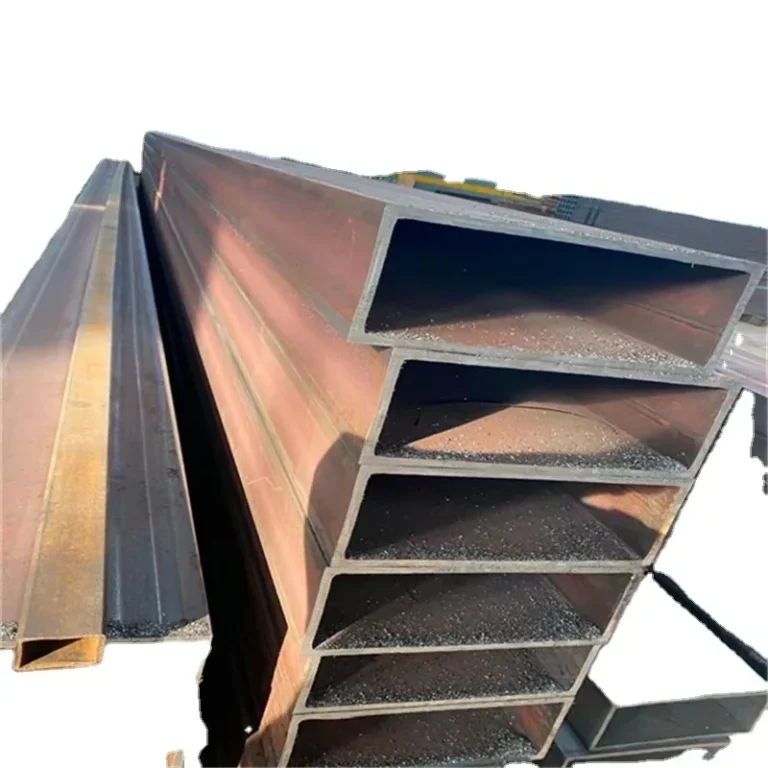 S355J2H Sharp Corner Square Rectangular Steel Tube EN10219 Manufacturer
