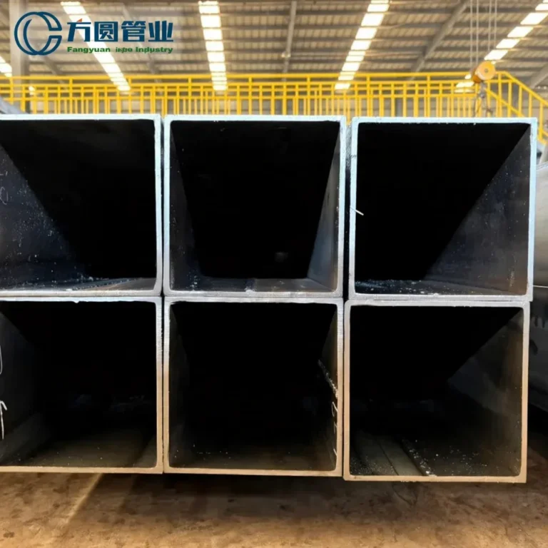 S355J2H Sharp Corner Steel Tube EN 10210 Factory Direct Supplier