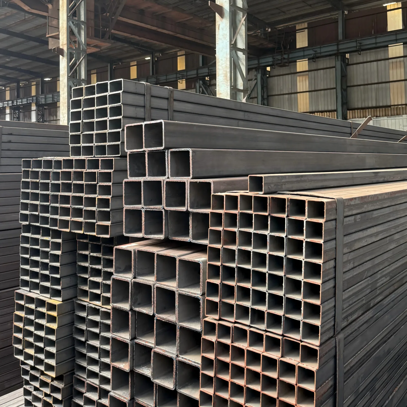 S355JR ERW Welded Square Steel Pipe ASTM EN Factory Direct - Image 3