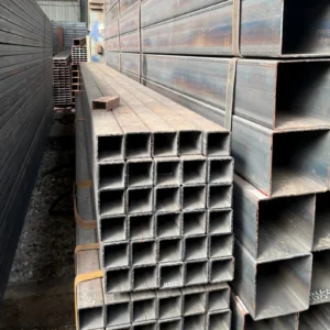 S355JR Q235B ERW Square Steel Tube Custom Sizes Wall Thickness 40mm Factory Direct