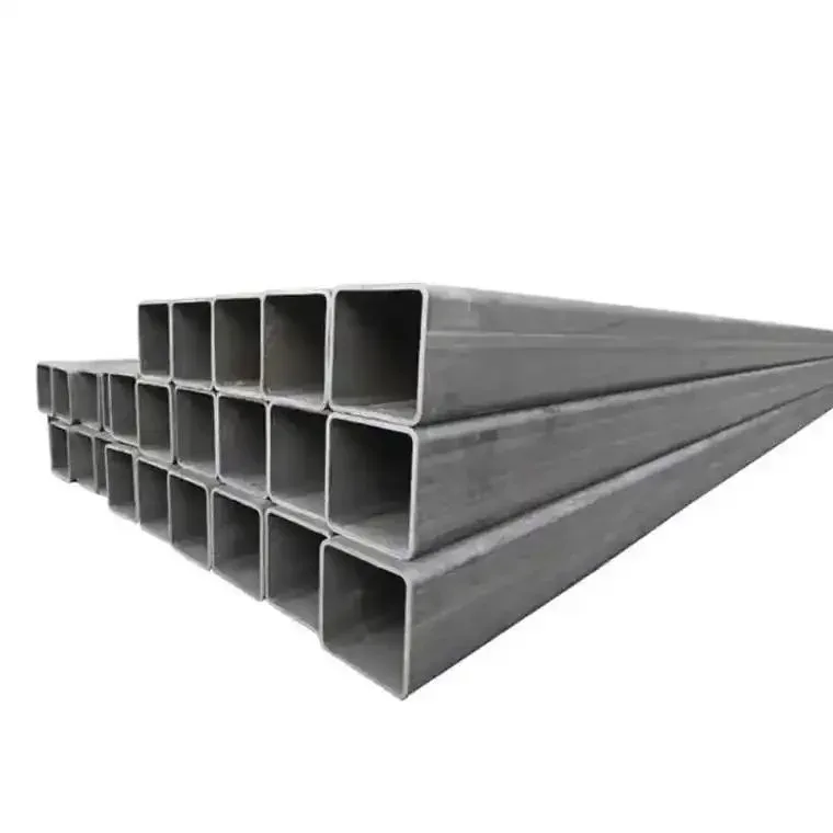 SPCC DC01-DC04 Galvanized Square Rectangular Steel Tube 0.5-200mm Factory
