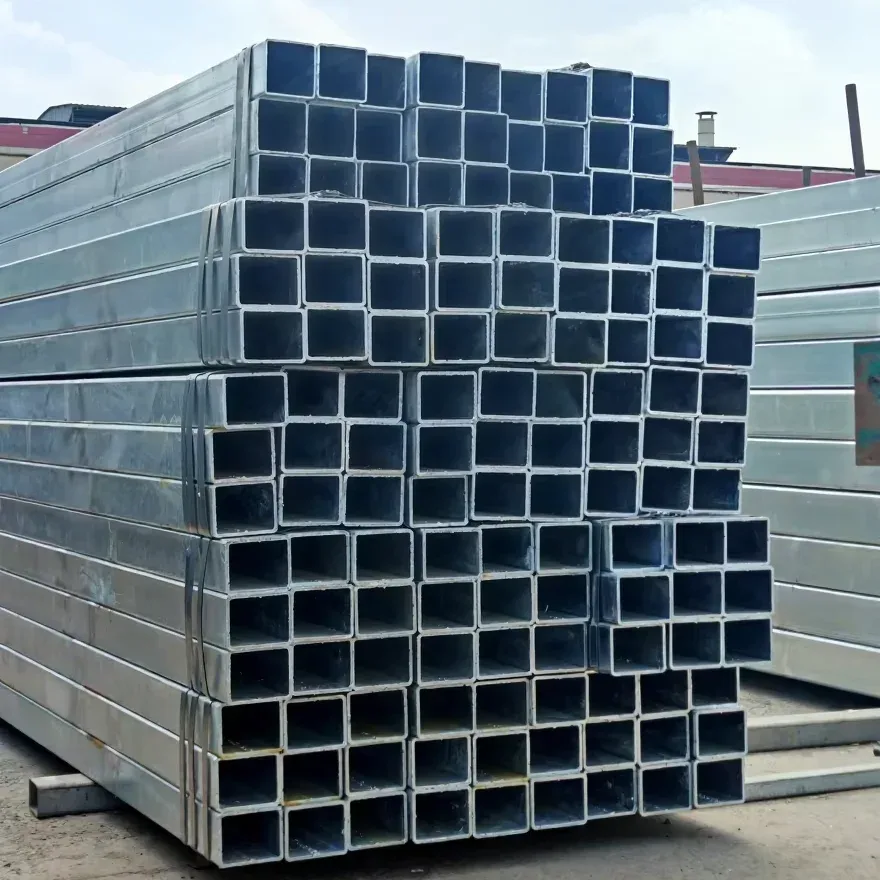 SPCC DC01-DC04 Hot Dip Galvanized Square Rectangular Steel Tube Supplier
