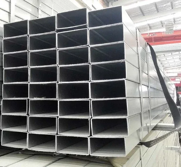 SS400 Galvanized Square Steel Tube Custom Sizes Factory Direct Supplier