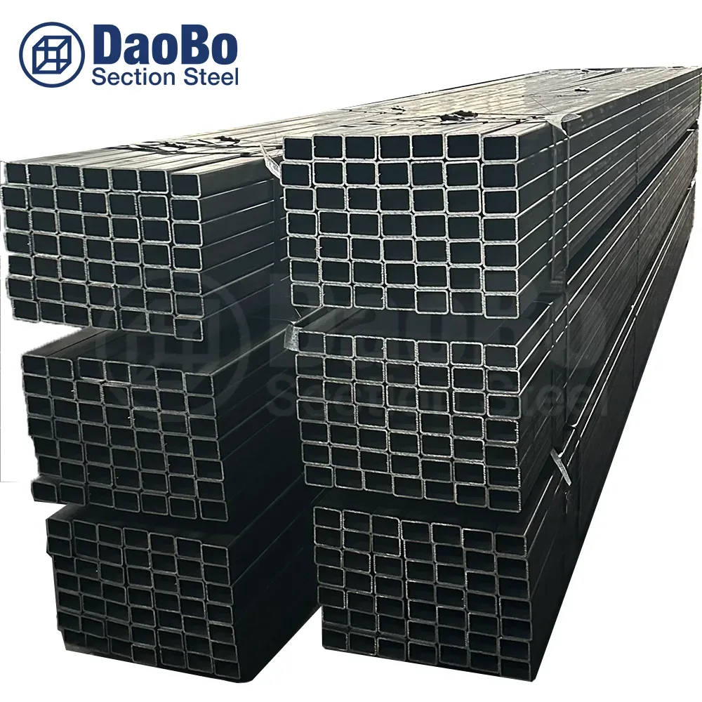 SS400 Rectangular Steel Tube JIS Standard ERW Custom Cutting Bending Manufacturer